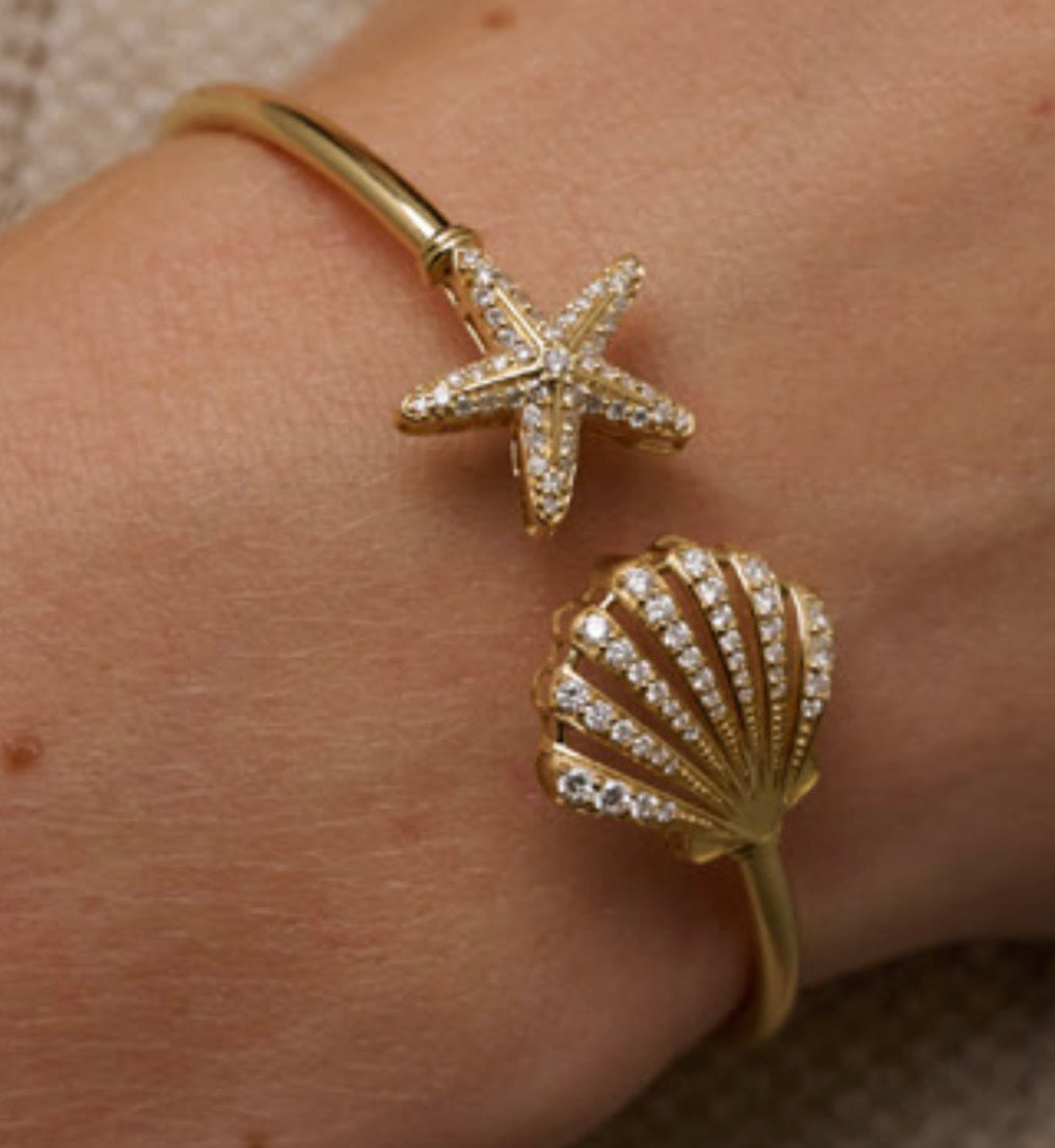My Summer Shine Bangle in Diamond