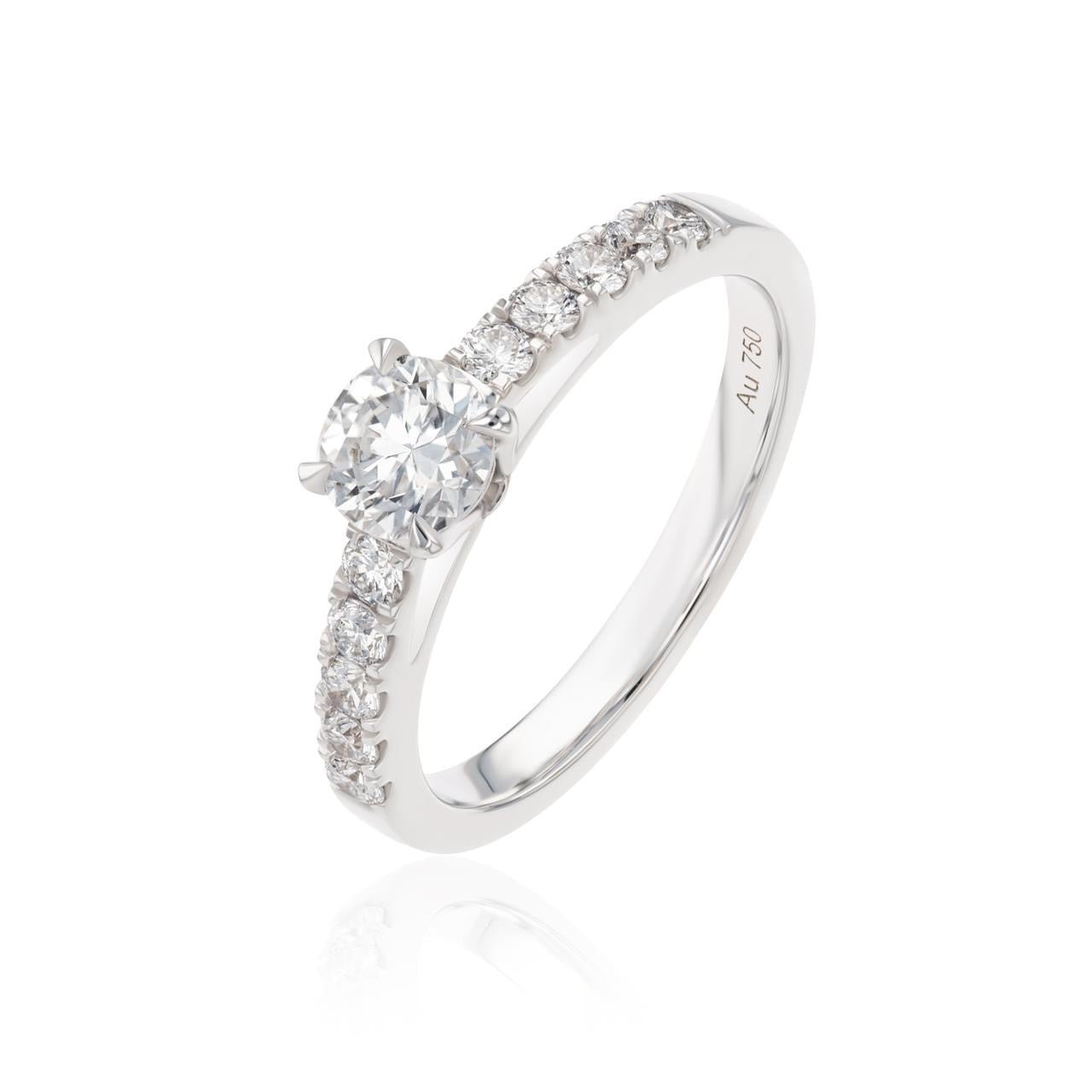 Adore Engagement Ring - Lab Grown Diamond - 18k Gold - Lynor