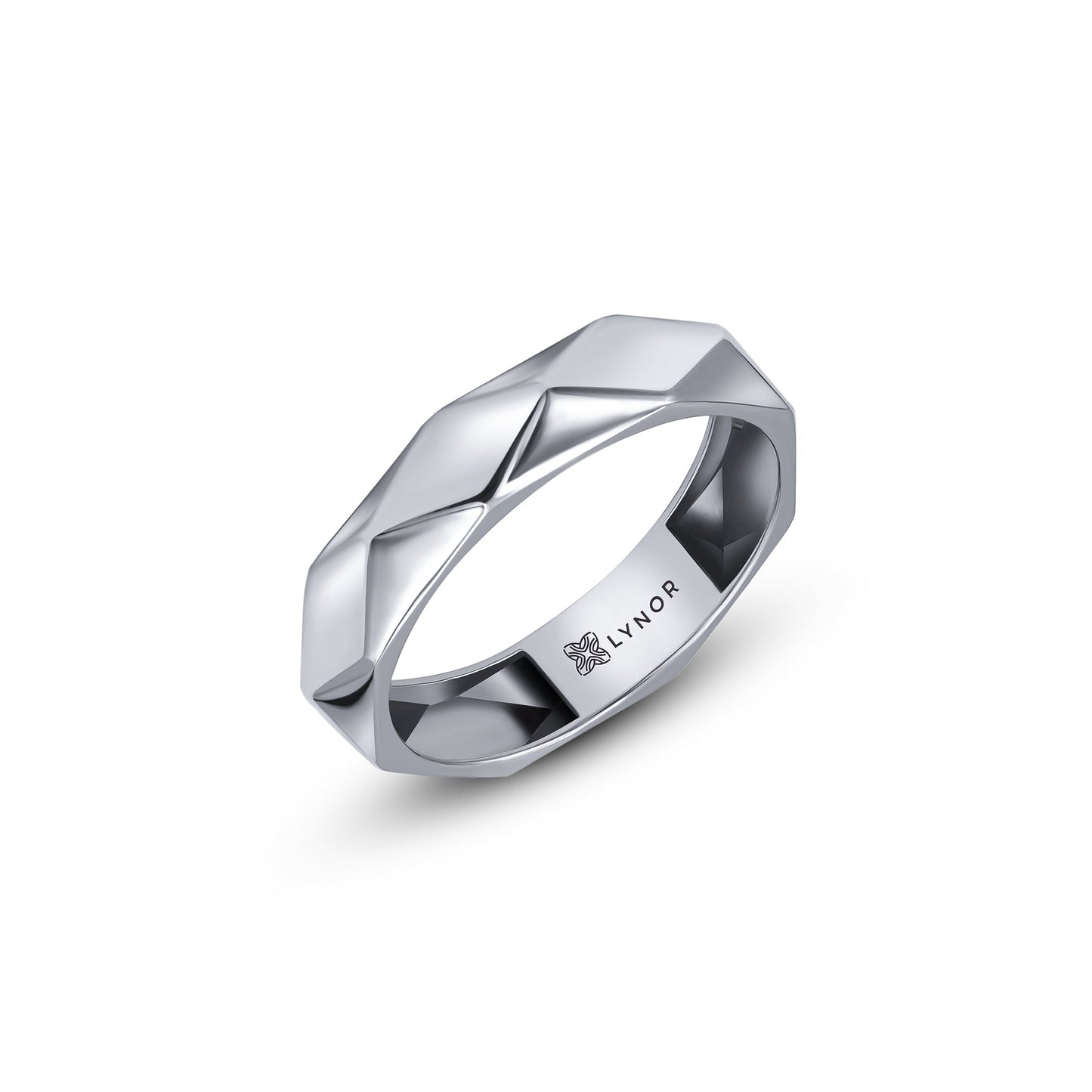 EK Ring in White Gold - 18k Gold - Lynor