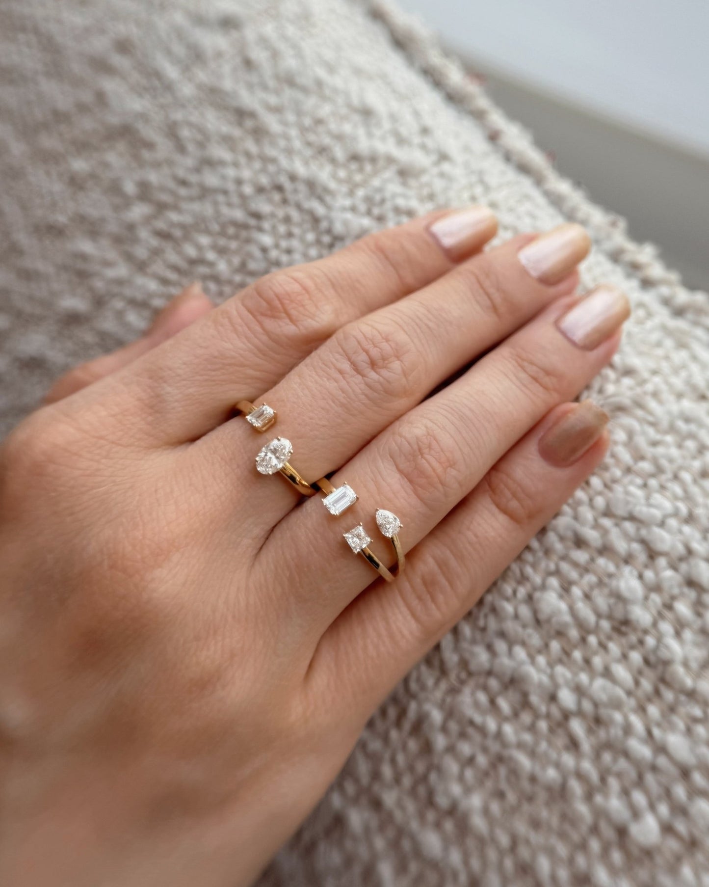 Kyro Ring in Lab Grown Diamond - 18k Gold - Lynor