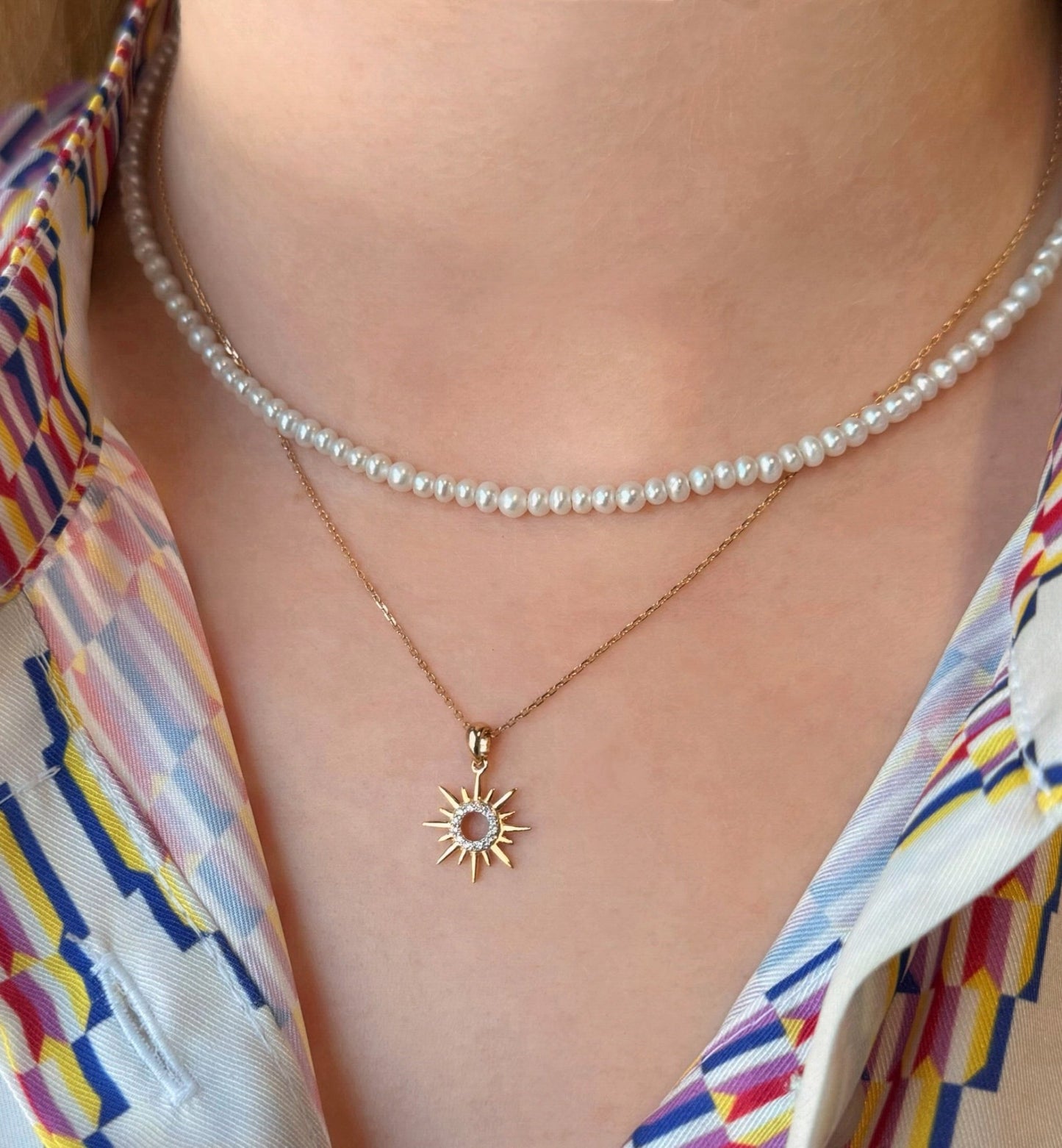 Pearl Strand Necklace - 18k Gold - Lynor