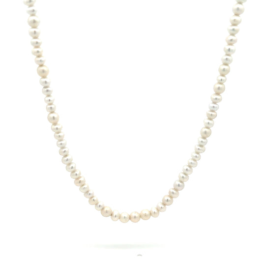 Pearl Strand Necklace - 18k Gold - Lynor