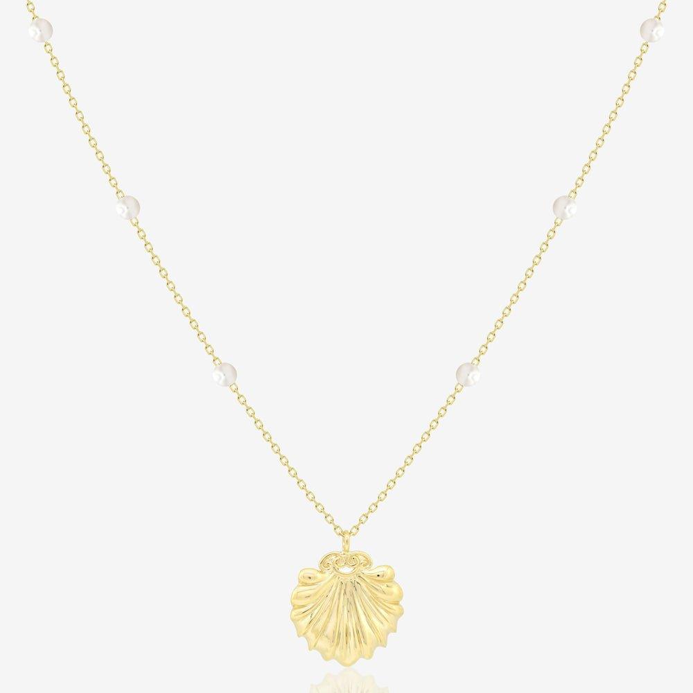 Ada Neckalce in Freshwater Pearl - 18k Gold - Lynor