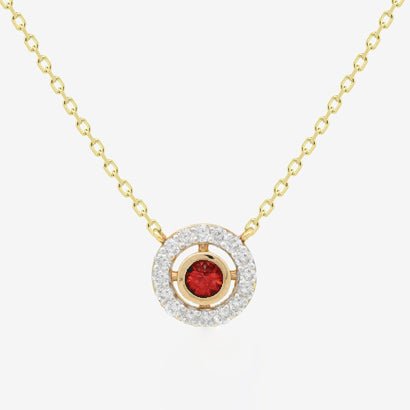 (Copy) Yona Necklace in Diamond & Ruby - 18k Gold - Lynor