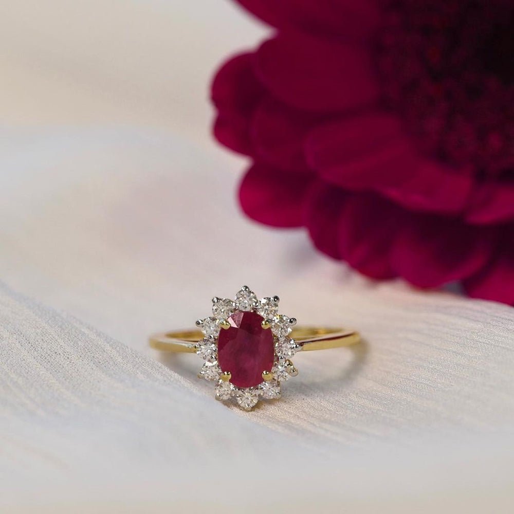 Diana Diamond Ring - 18k Gold - Ly