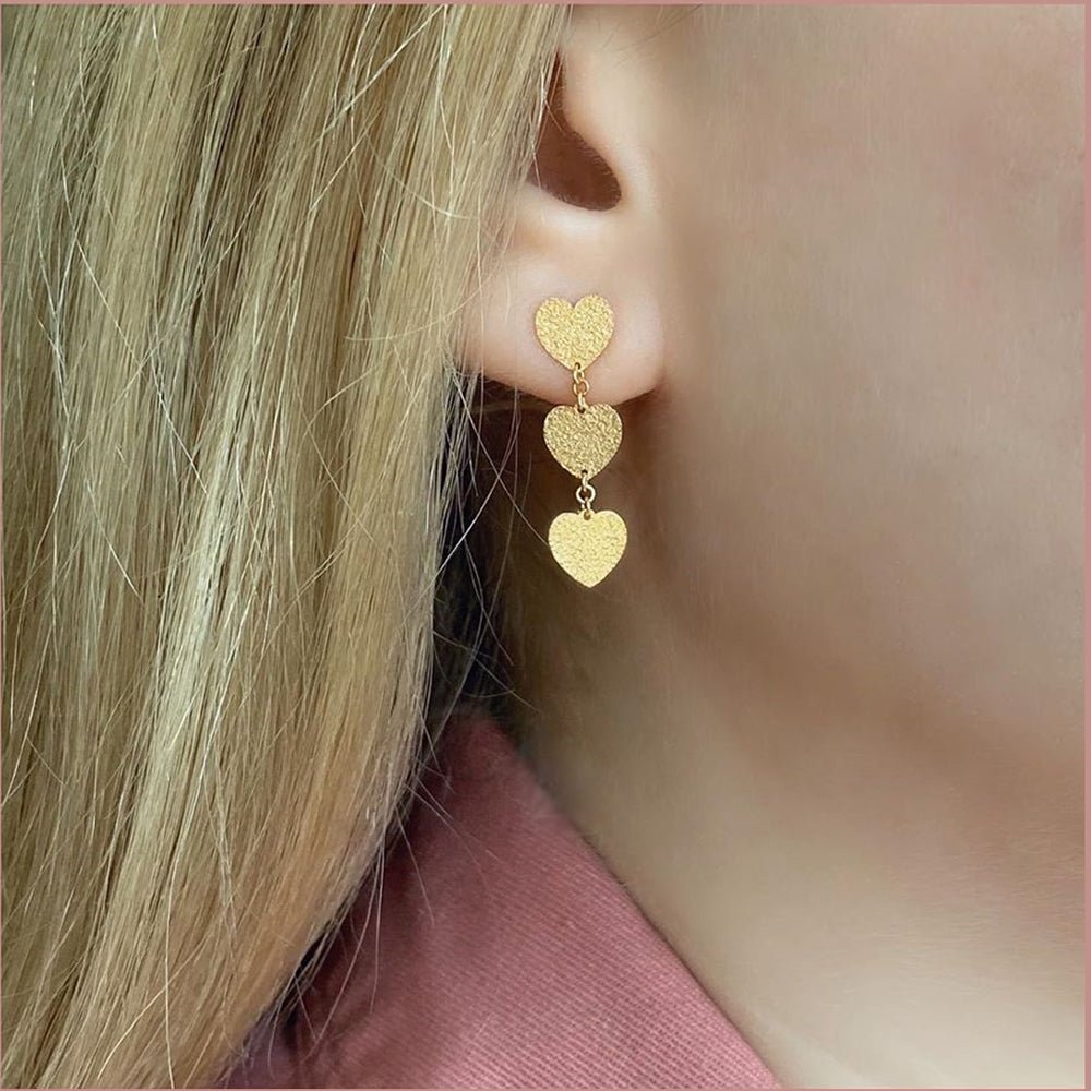 Festa Drop Earrings - 18k Gold - Ly