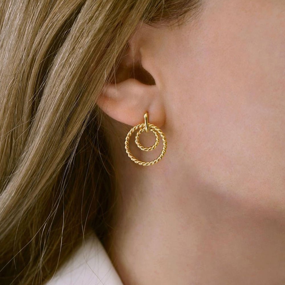 Hera Earrings - 18k Gold - Ly