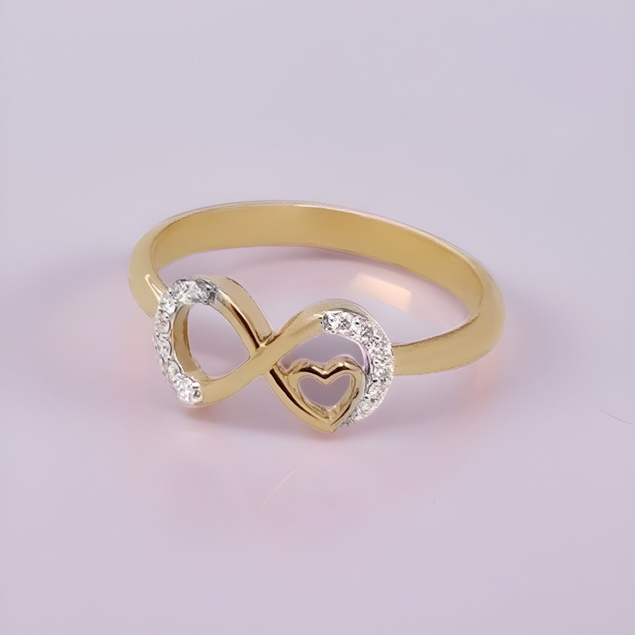 Infinity hot sale ring design