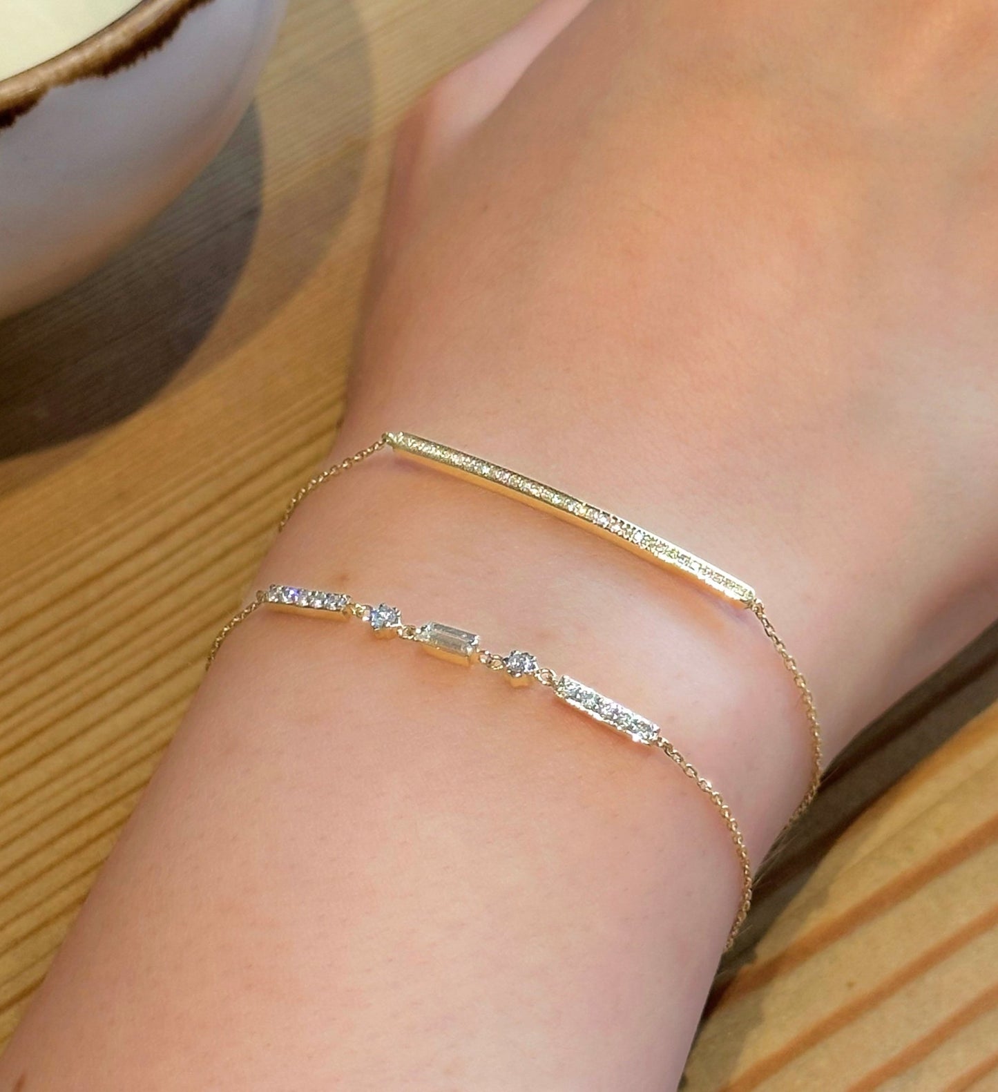 Maja Diamond Bracelet - 18k Gold - Lynor