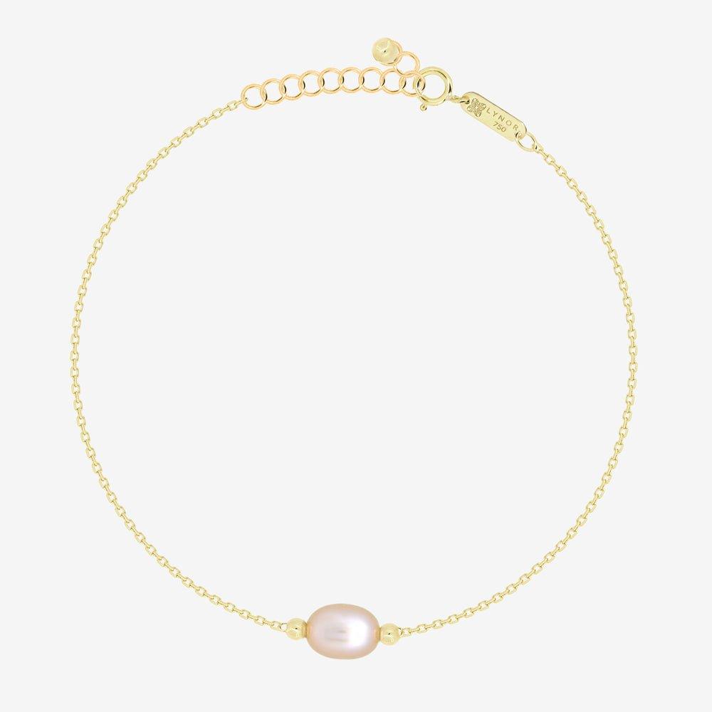 Mia Bracelet in Pearl - 18k Gold - Lynor