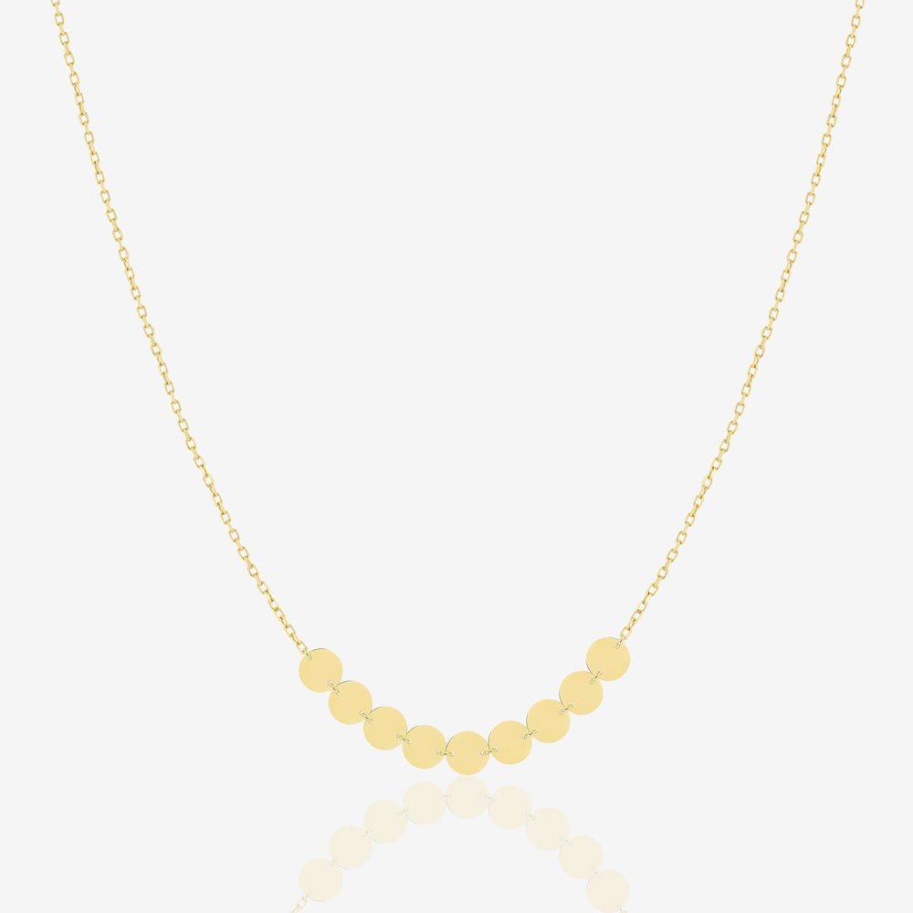 Mini Lunas Necklace - 18k Gold - Ly