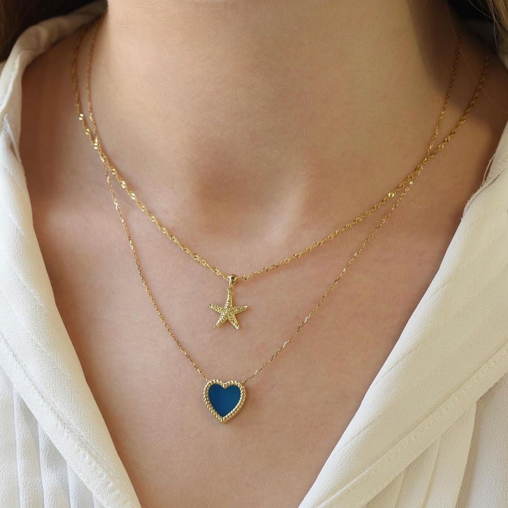 Mini Stella Necklace - 18k Gold - Ly