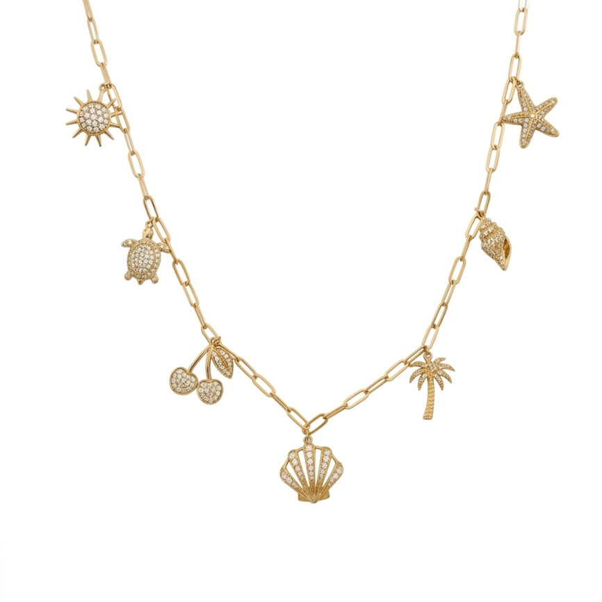 My Summer Shine Necklace in Diamond