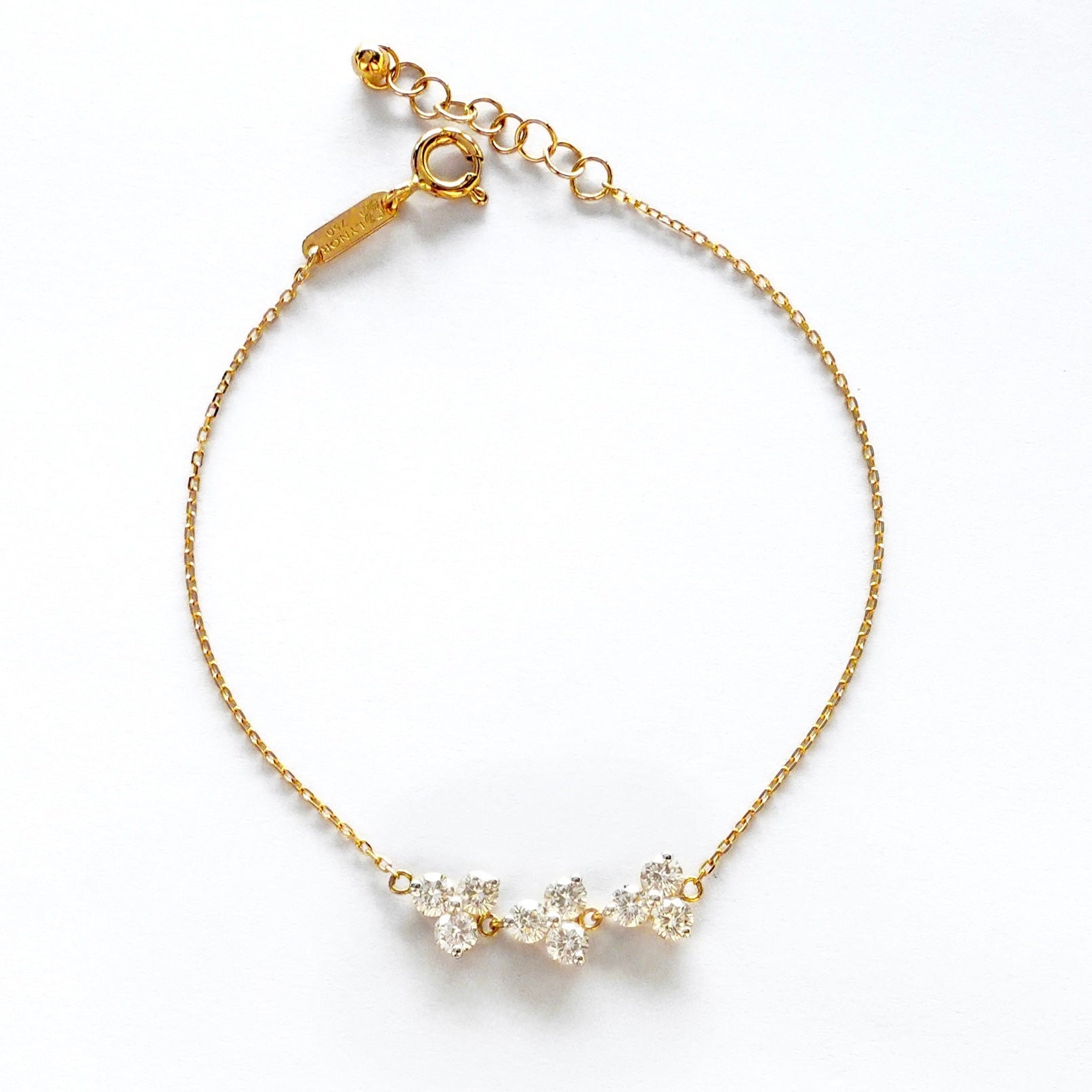 Aspen Bracelet in Lab - Grown Diamond - 18k Gold - Lynor