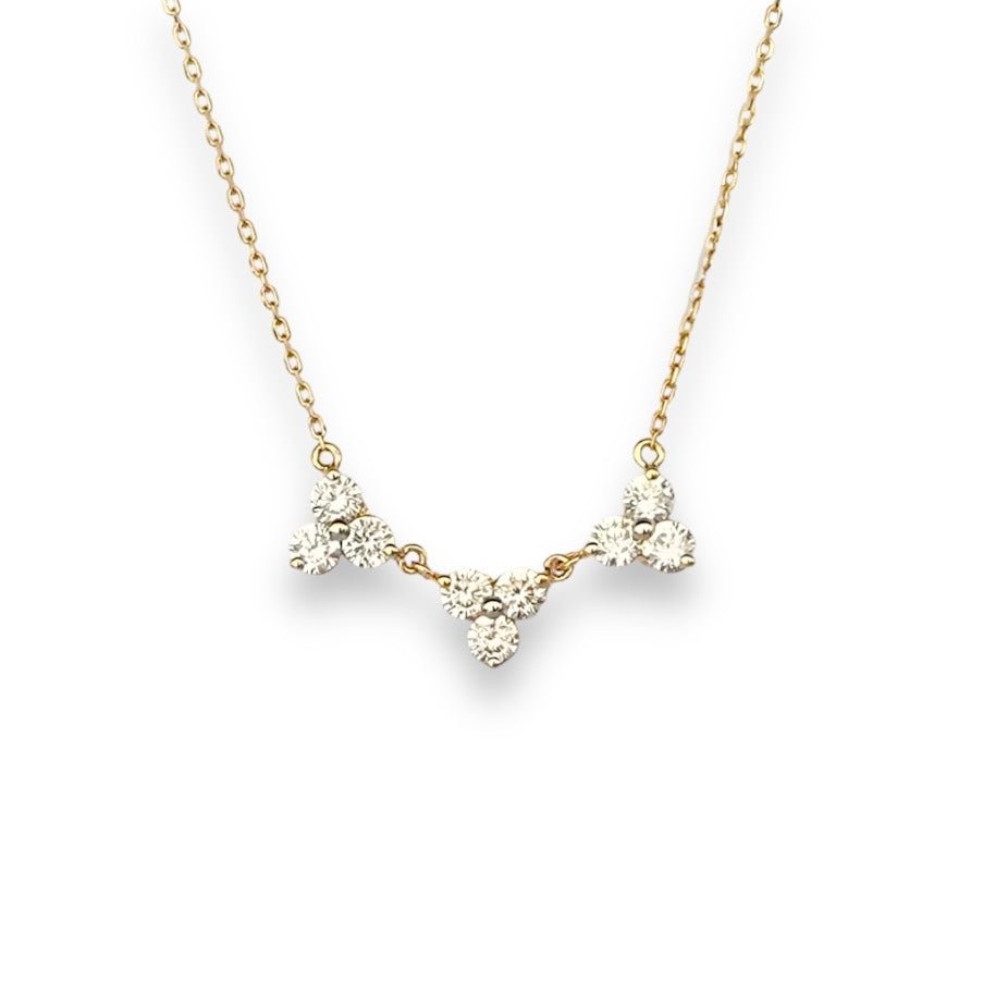 Aspen Necklace in Lab - Grown Diamond - 18k Gold - Lynor