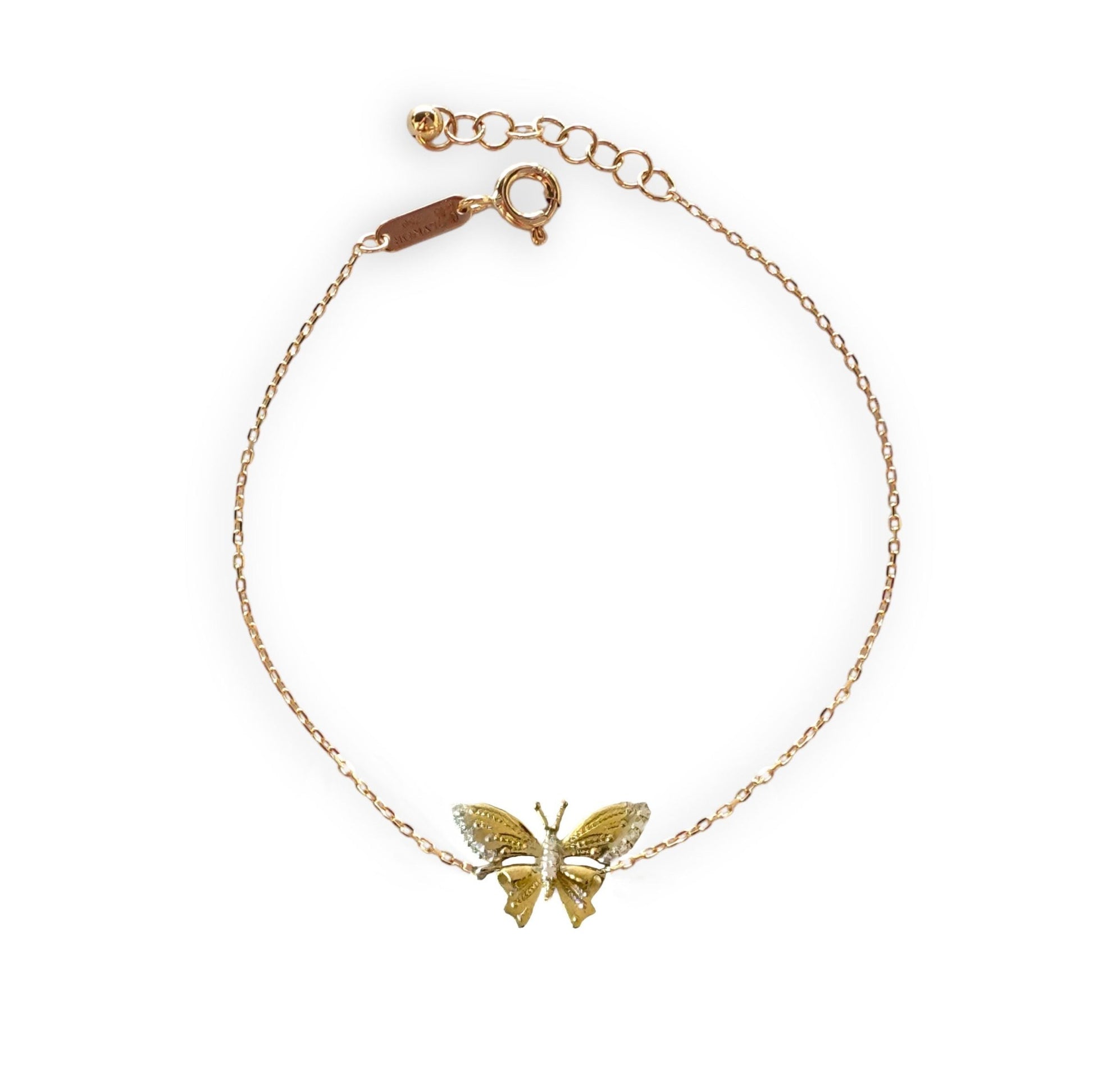 Butterfly Bracelet in Diamond - 18k Gold - Lynor