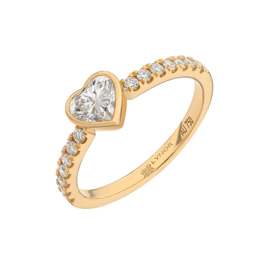 Esme Ring in Lab Grown Diamond - 18k Gold - Lynor