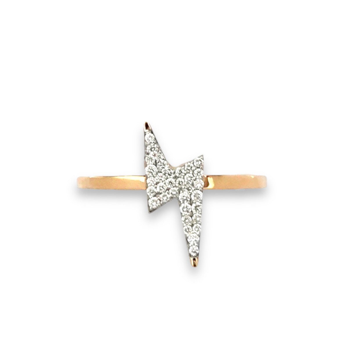 Flash Ring in Diamond - 18k Gold - Lynor