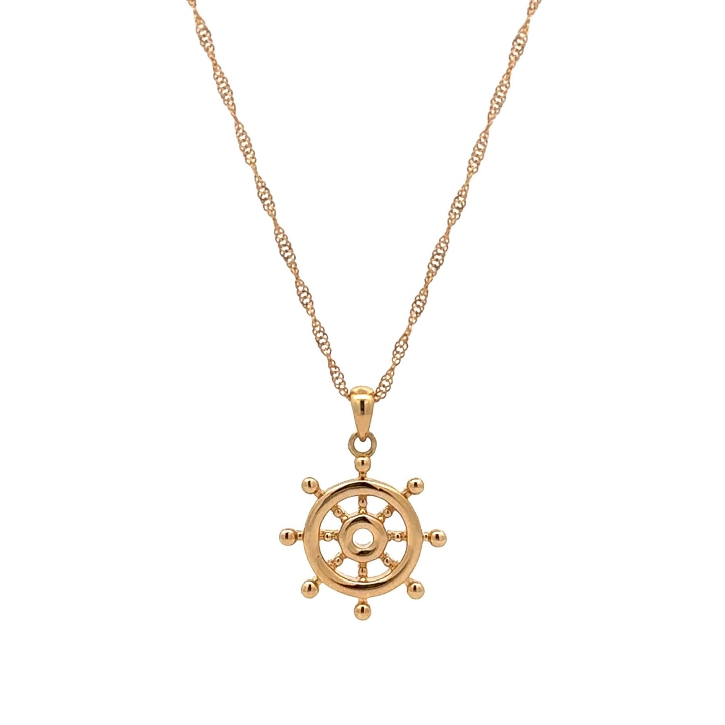 Helm Twist Necklace - 18k Gold - Lynor