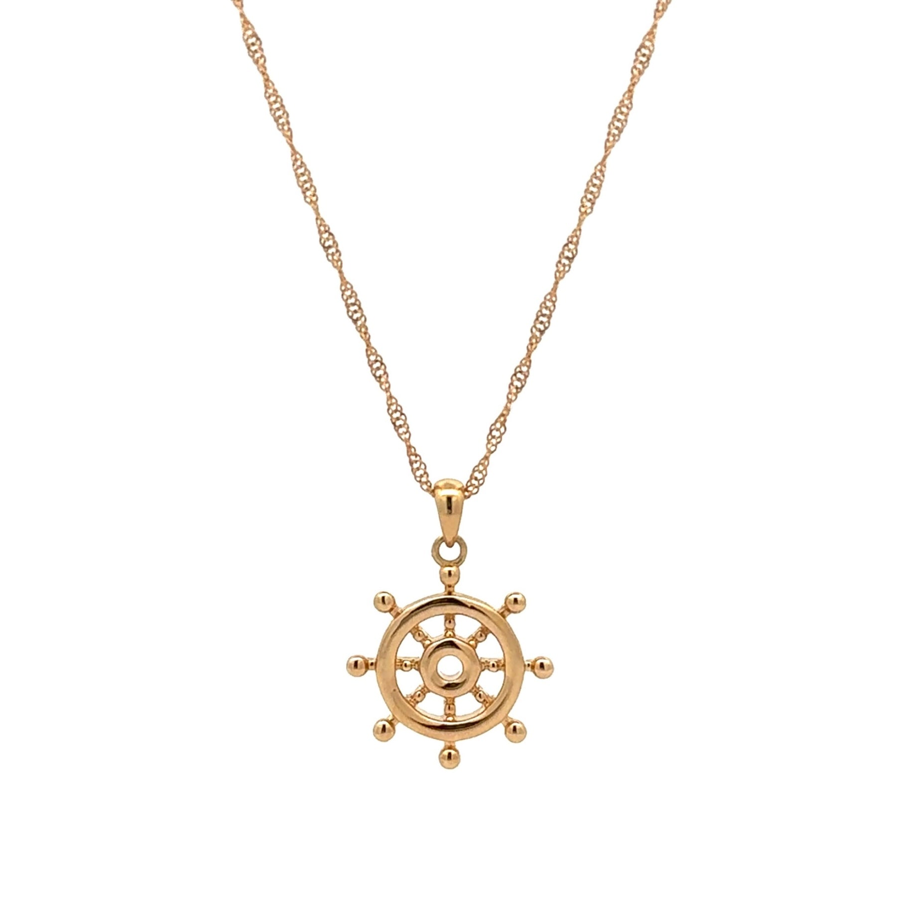 Helm Twist Necklace - 18k Gold - Lynor