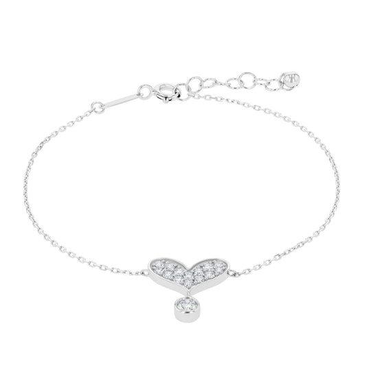 Marlow Bracelet in Diamond - 18k Gold - Lynor