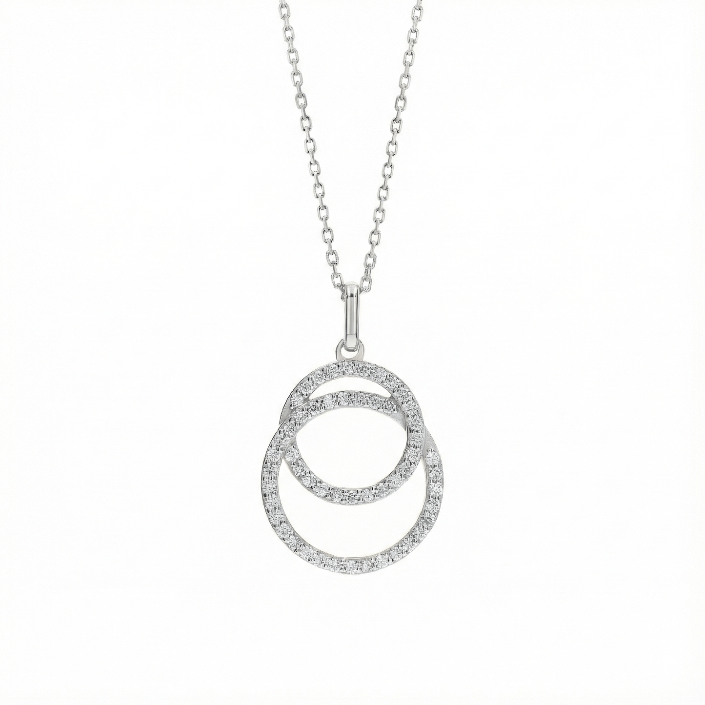 Neo Necklace in Diamond - 18k Gold - Lynor