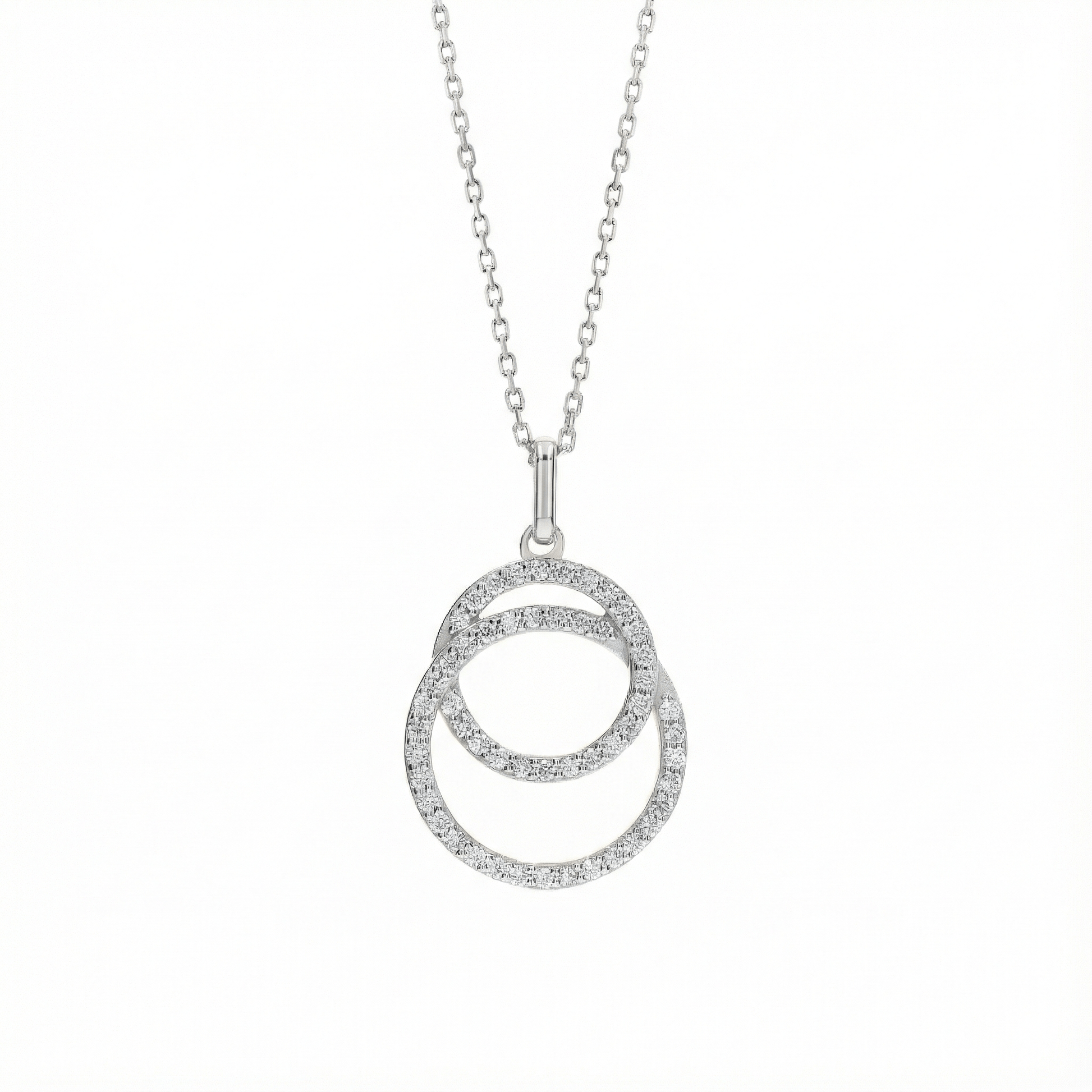 Neo Necklace in Diamond - 18k Gold - Lynor