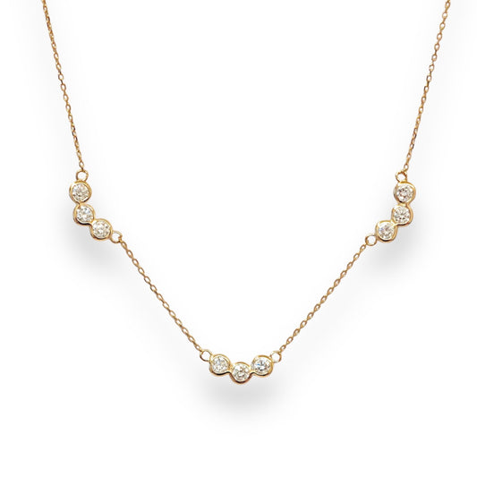 Sloane Necklace in Lab - Grown Diamond - 18k Gold - Lynor