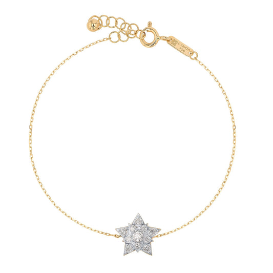 Stella Bracelet in Diamond - 18k Gold - Lynor