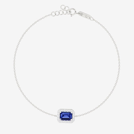 Annie Bracelet in Sapphire and Diamond - 18k Gold - Ly