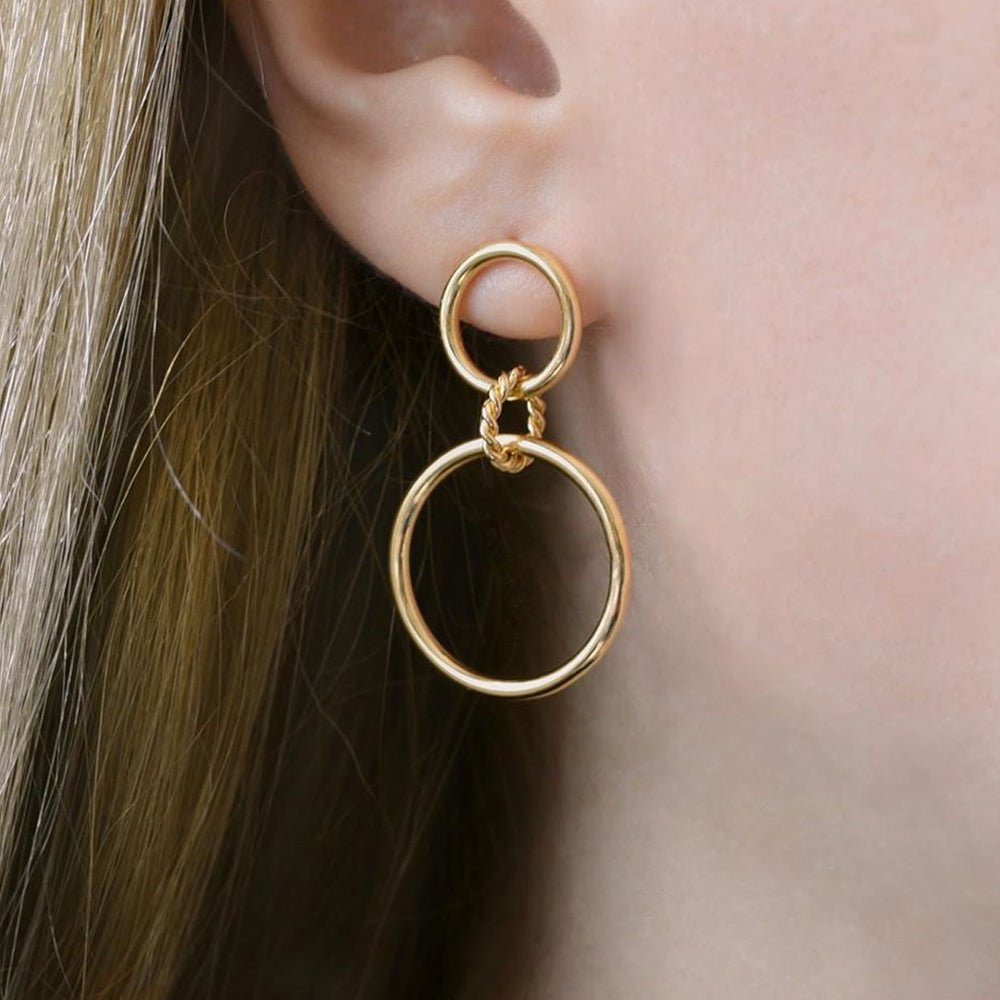 Bloomy Earrings - 18k Gold - Ly