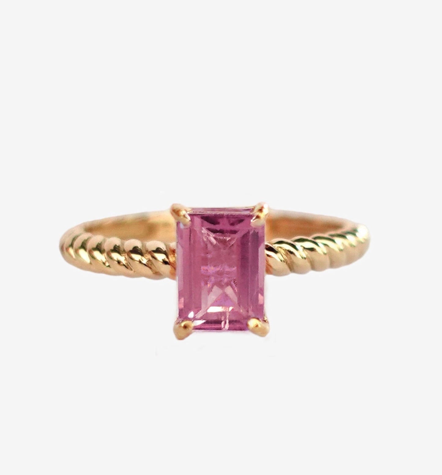 Briana Ring in Pink Tourmaline (Copy) - 18k Gold - Lynor
