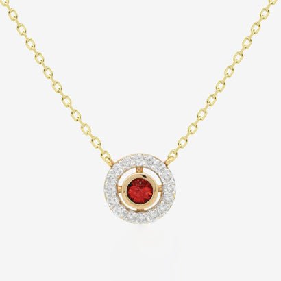 (Copy) Yona Necklace in Diamond & Ruby - 18k Gold - Lynor