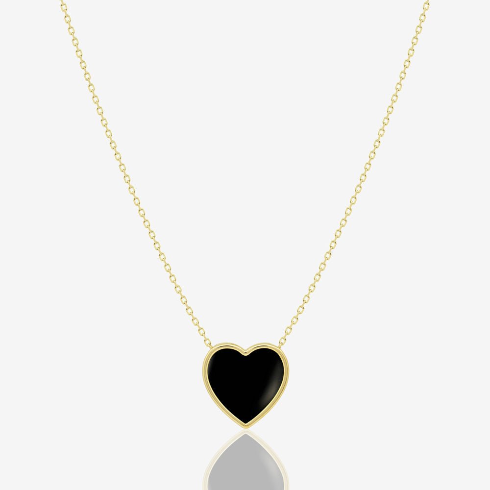 Cora Necklace in Black Onyx - 18k Gold - Ly