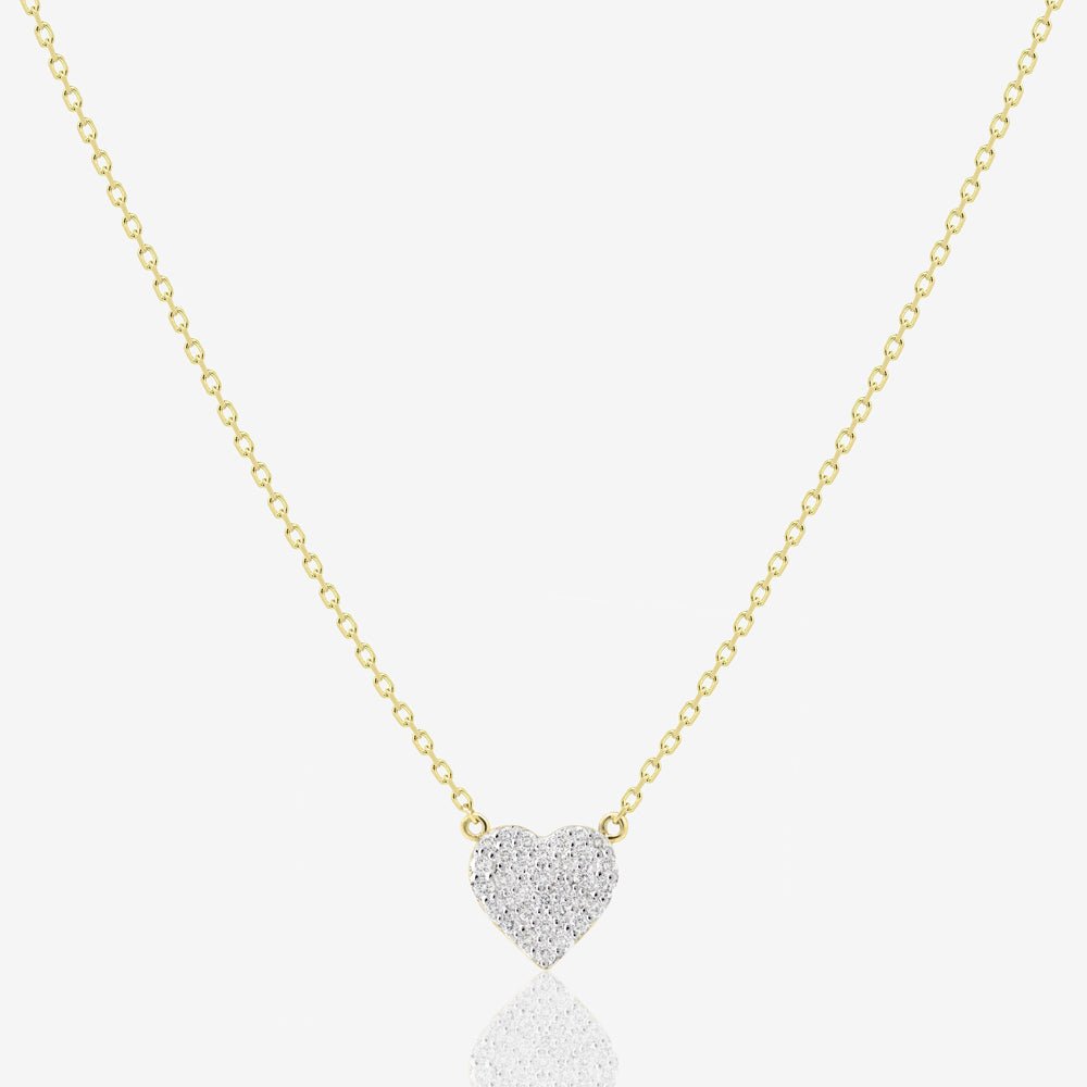 Cora Necklace in Diamond - 18k Gold - Ly