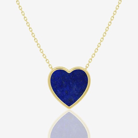 Cora Necklace in Lapis Lazuli - 18k Gold - Ly