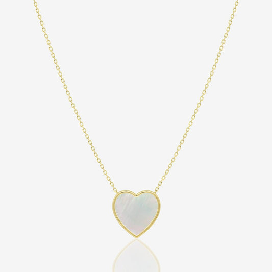 Cora Necklace in Mother of Pearl - 18k Gold - Ly