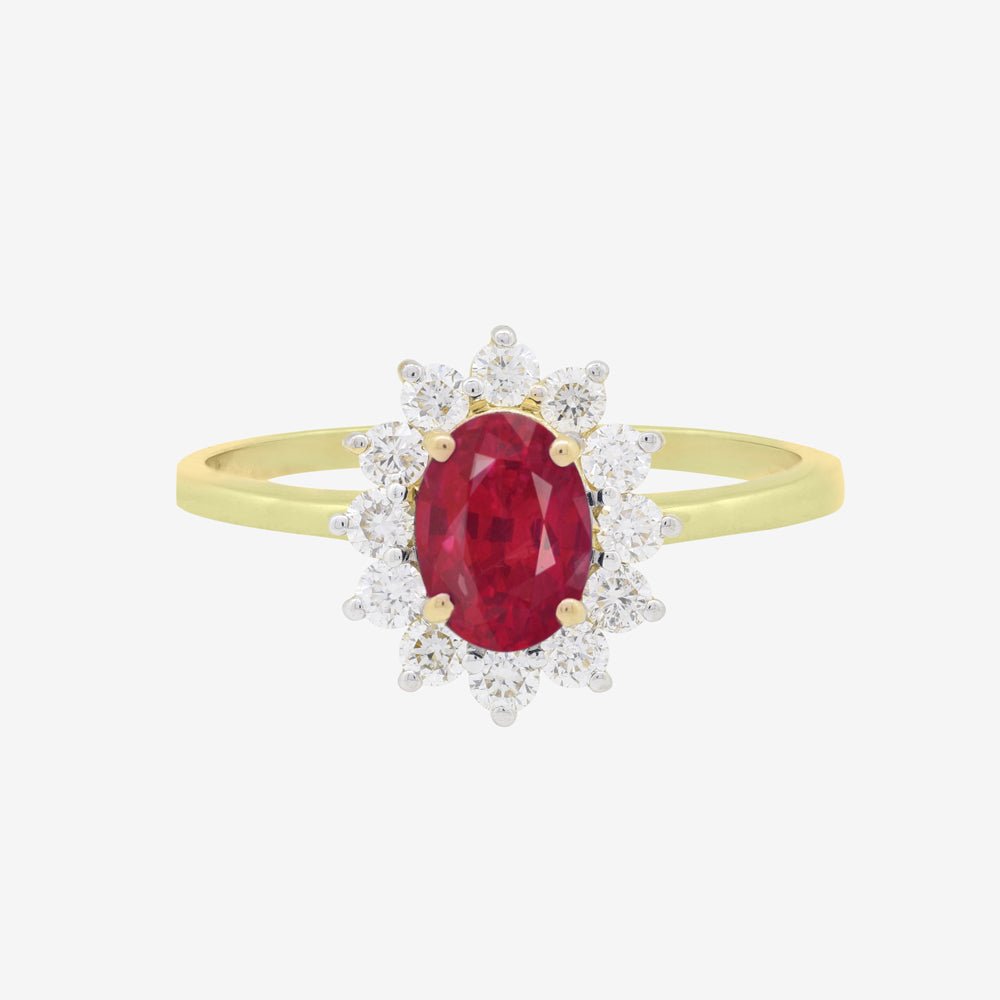 Diana Diamond Ring - 18k Gold - Ly