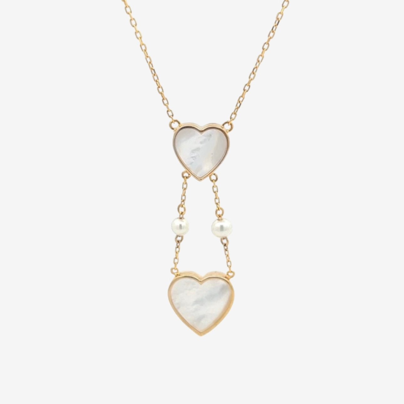 Eden Necklace in Mother of Pearl - 18k Gold - Ly