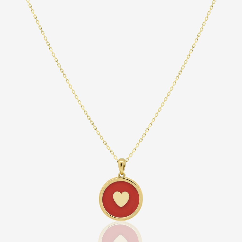 Esta Heart Necklace - 18k Gold - Ly