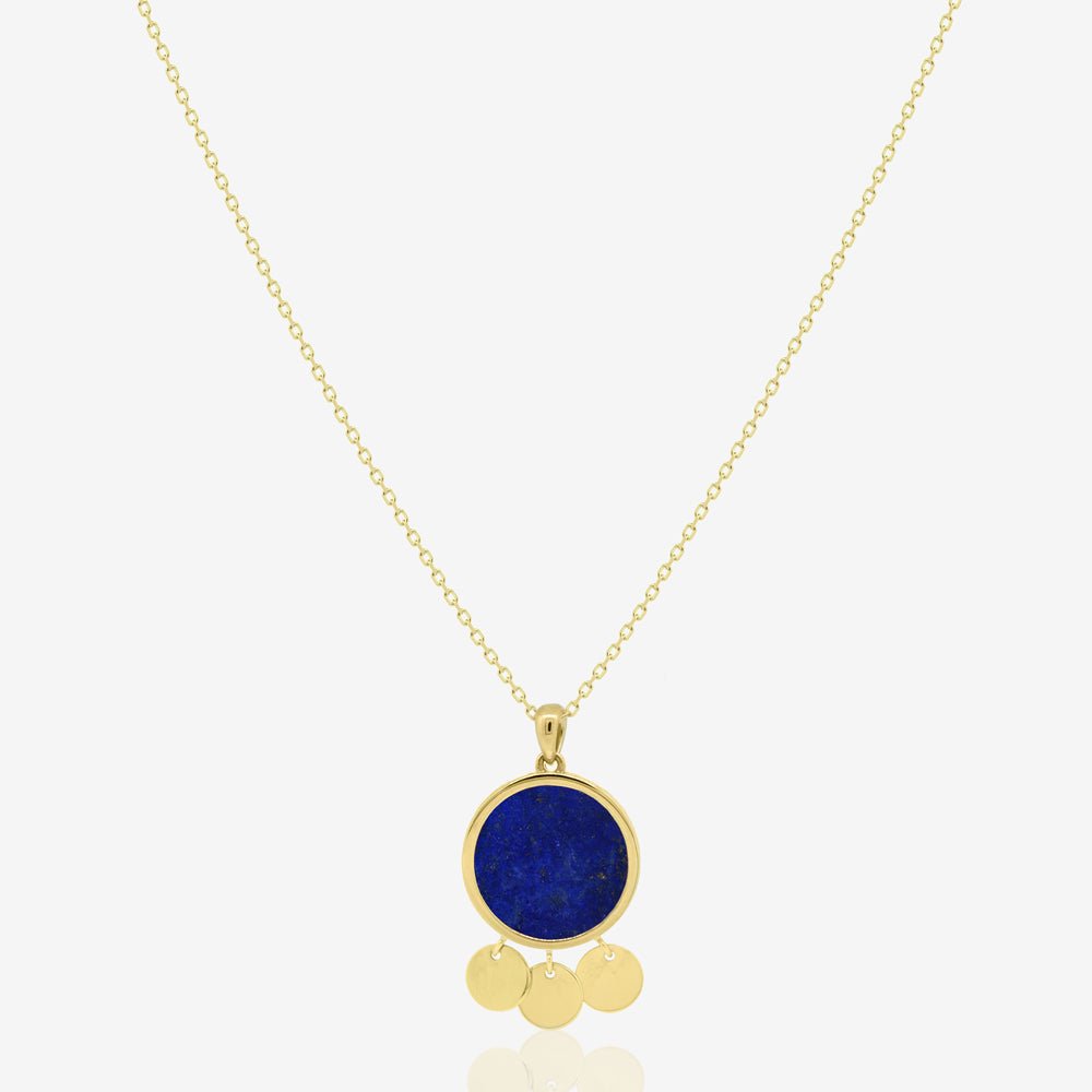 Galera Necklace in Lapis Lazuli - 18k Gold - Ly