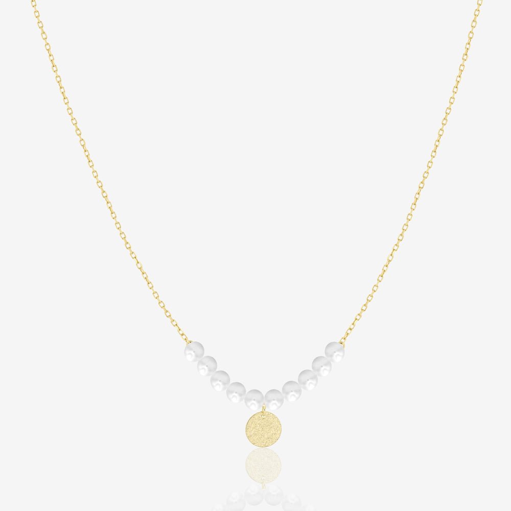 Lori Necklace in Pearl - 18k Gold - Ly