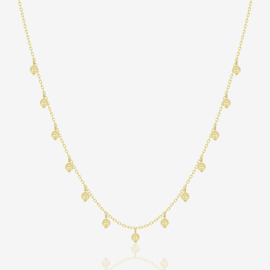 Lula Beaded Necklace - 18k Gold - Ly