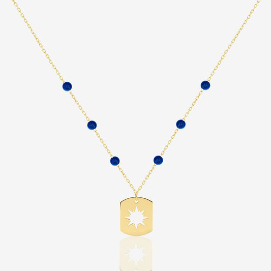 Midnight Sun Necklace - 18k Gold - Ly
