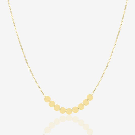 Mini Lunas Necklace - 18k Gold - Ly