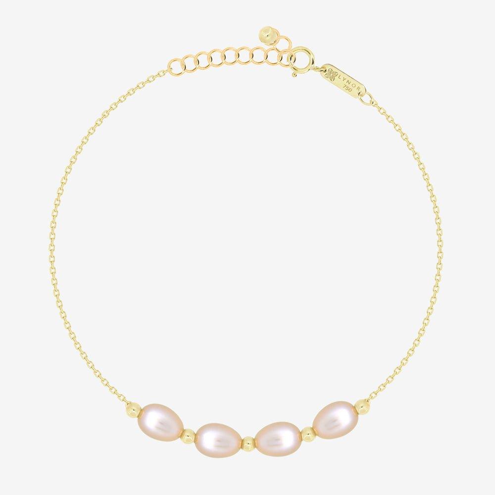 Myra Bracelet in Pearl - 18k Gold - Lynor