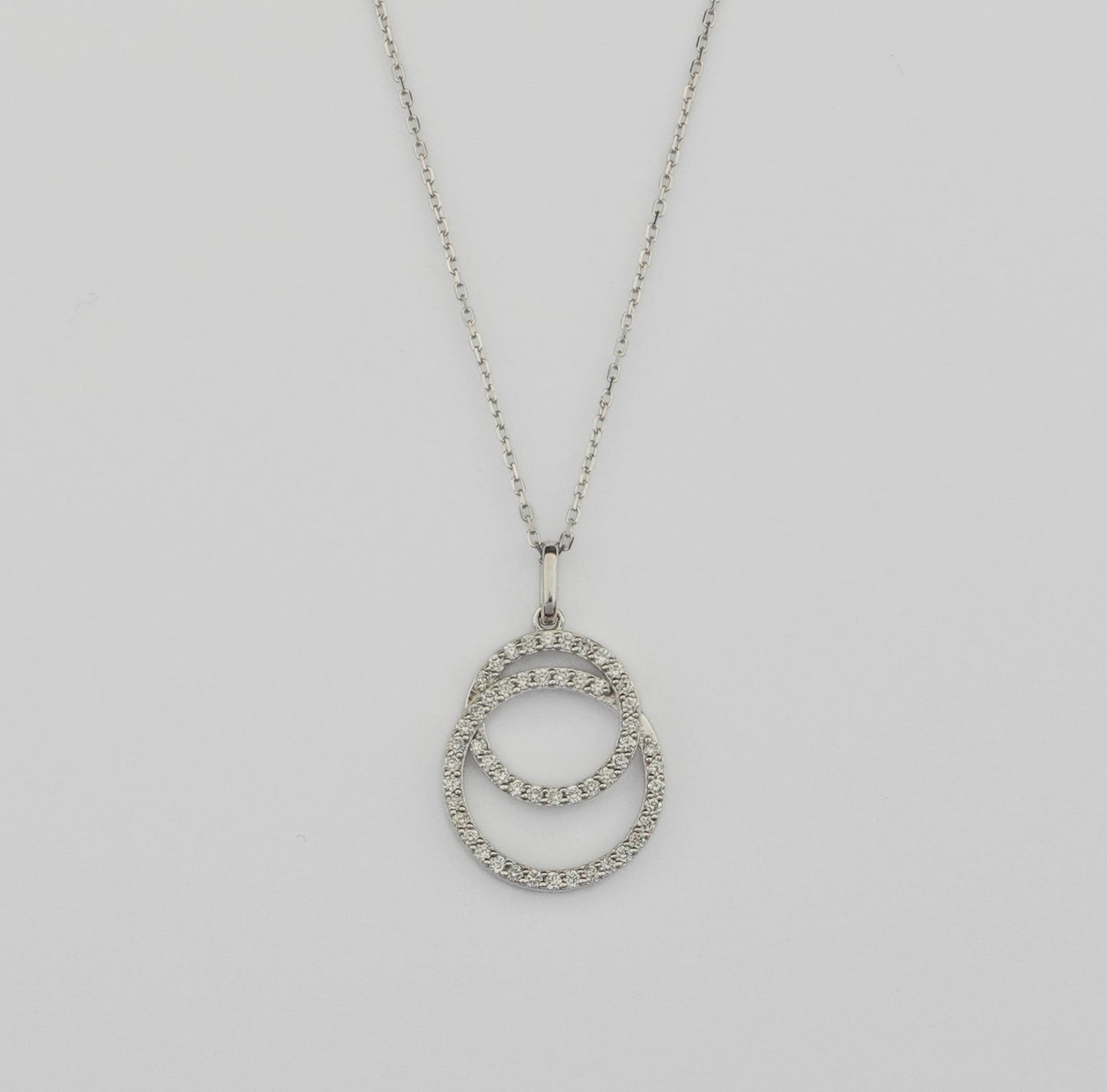 Neo Necklace in Diamond - 18k Gold - Lynor