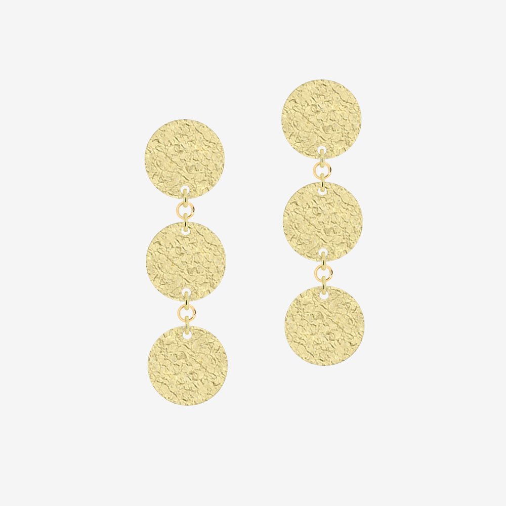 Oriane Drop Earrings - 18k Gold - Ly