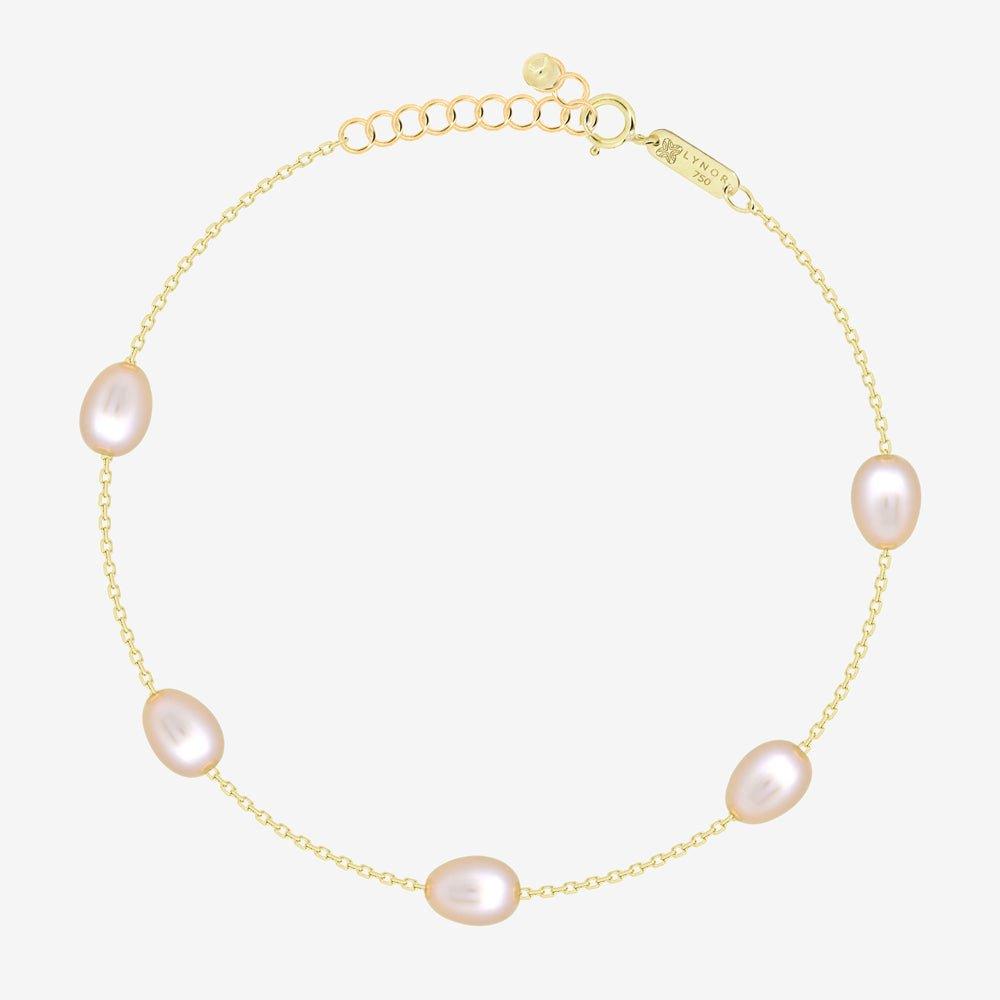 Pearl Drops Bracelet - 18k Gold - Lynor