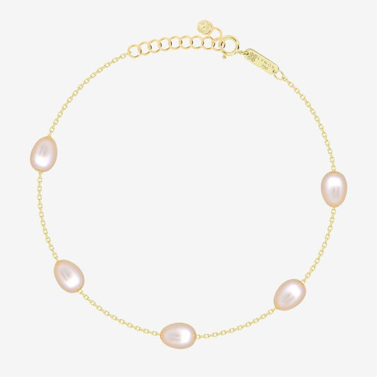 Pearl Drops Bracelet - 18k Gold - Lynor